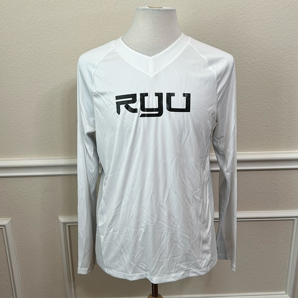 Respect Your Universe MESH PANEL TEE - white/grey - Picture 1 of 13